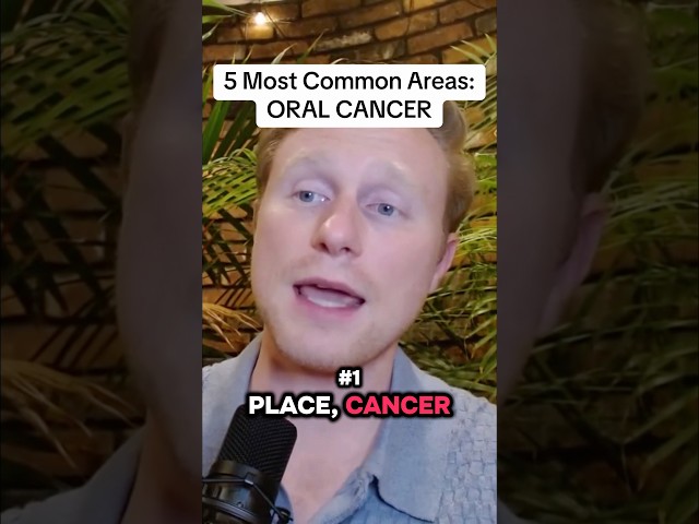 Oral Cancer In These 5 Most Common Areas  #oralcancer #cancer #doctorgallagher