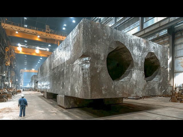 How 200-Ton Steel Gets Forged to Engineering Marvel - Inside World's Largest Steel Forging Operation
