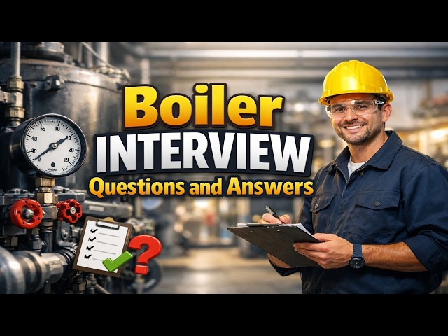 Boiler interview questions and answers | Get the Job