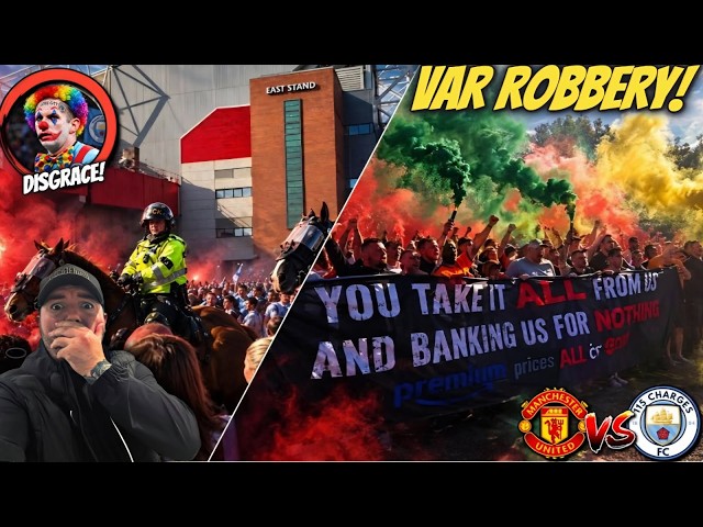 BEATEN BY 10 MEN! | Manchester United 0-1 Manchester City | Matchday Vlog | DERBY DAY ROBBERY!