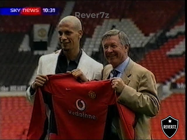 Rio Ferdinand - Welcome to Manchester United - The Worlds Most Expensive Defender! - July 2002