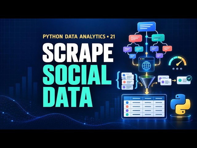 Python Data Analytics #21: Scraping & Structuring Real Social Discussion Data