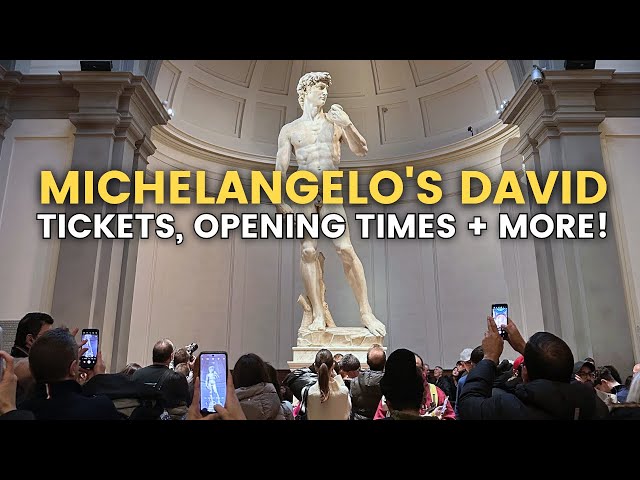 Michelangelo's David Florence Guide | Accademia Gallery | Tickets, Opening Times, Tips & More!