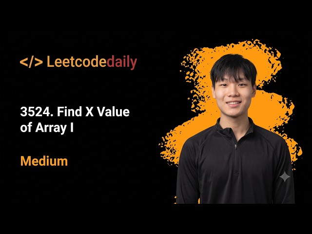 Find X Value of Array I | LeetCode daily 3524 - Python