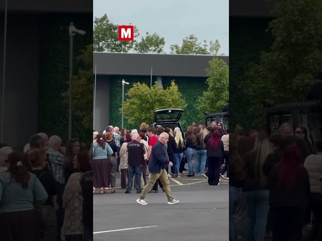 Mourners gather for funeral of teenager Jack Kennedy following fatal M9 collision