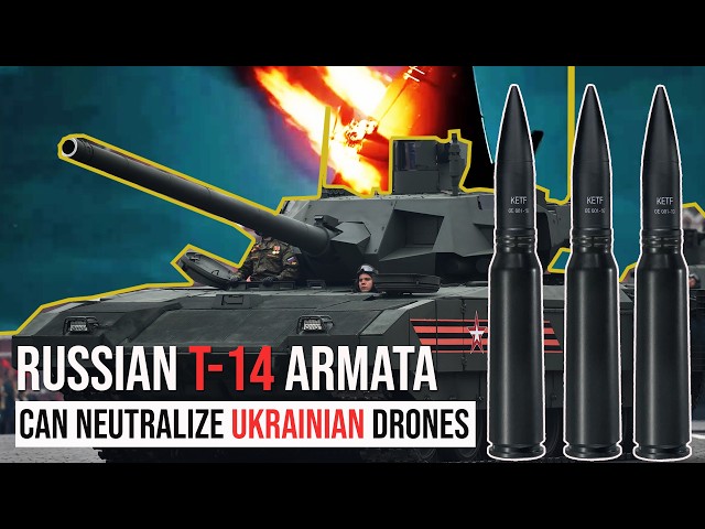 Russia Claims T-14 Armata Can Now Swat Ukrainian Deep-Strike Drones Out of the Sky