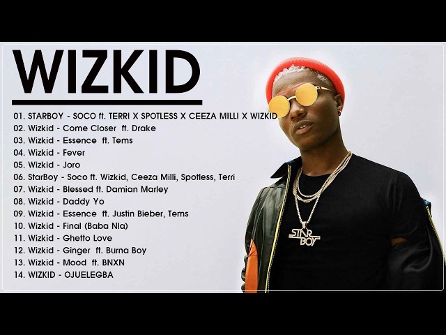 WIZKID ALBUM FULL MIX - WIZKID PLAYLIST - WIZKID NONSTOP MIX 2026