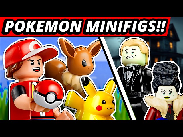 LEGO NEWS! Pokémon Minifig MISTAKE?! Halloween Manor! Jaguar E-Type! Hubble Space Telescope!