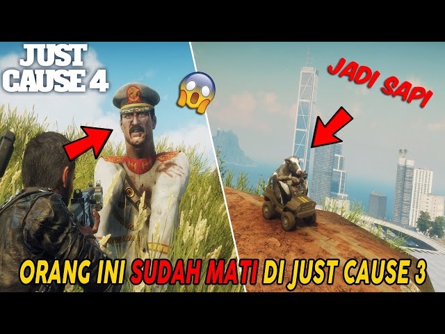MEMBONGKAR 10 MISTERI TERBESAR JUST CAUSE 4 (EASTER EGGS & SECRET) PART 1