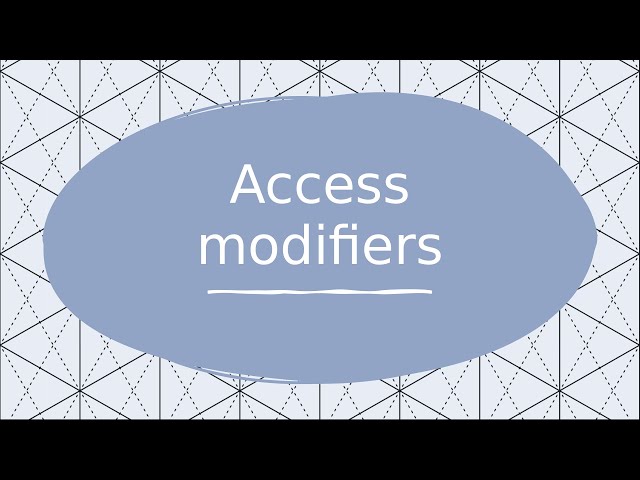 Java interview questions | Access modifiers [Answers with examples]