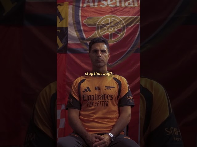 Mikel Arteta wants to keep his hands on the Premier League trophy 🔴🏆  #premierleague  #arsenal #sky