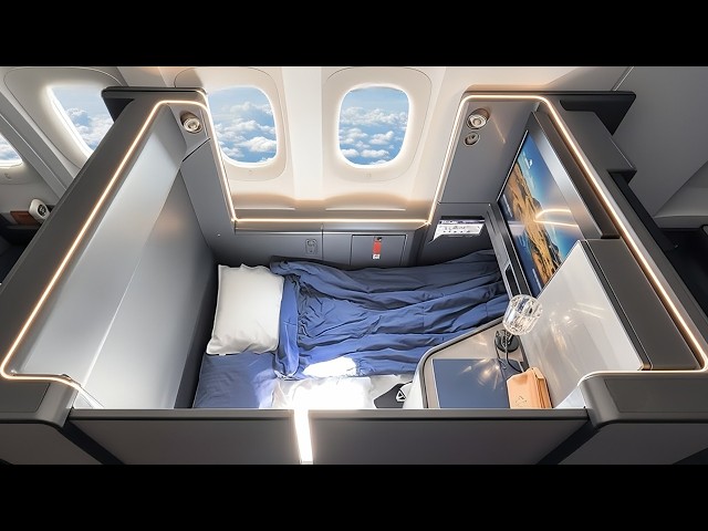 ANA The Room - World's Best Business Class Seat? But… | New York to Tokyo | Flight Review