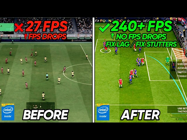 🔧EA FC 27 BEST PC SETTINGS – Fix FPS Drops, Lag & BOOST FPS with any setup!