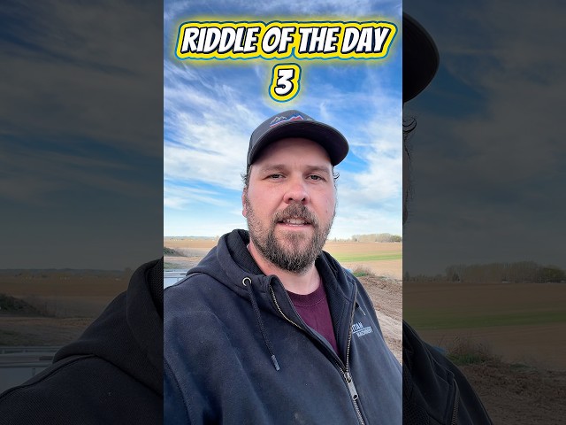 Riddle of the day episode 3. #agriculture #farm #riddles ￼