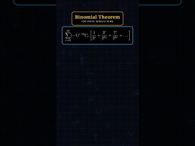 Binomial for JEE Mains & Advanced π
