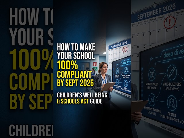 New School Law September 2026: Is Your School 100% Compliant? #Shorts