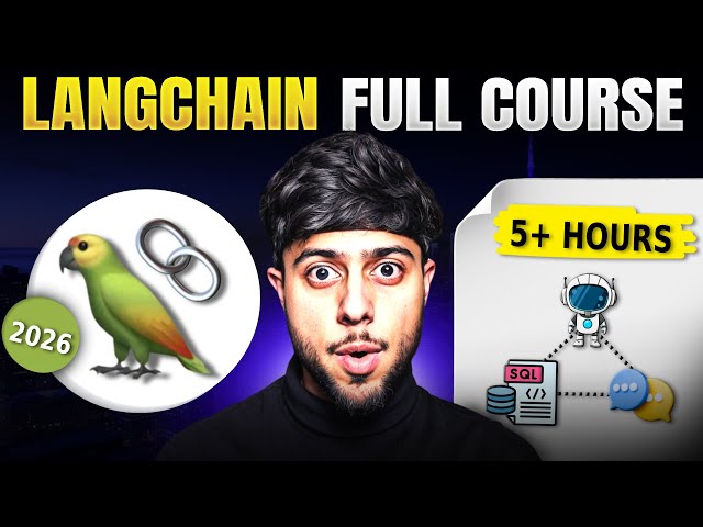 Langchain Tutorial For Beginners (2026 Guide) | AI Agents For Data Engineers
