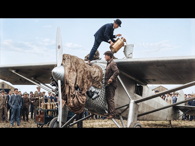 The Deadly Ocean Passages of 1920s: Aviation Pioneers. Restored Color Archival Films