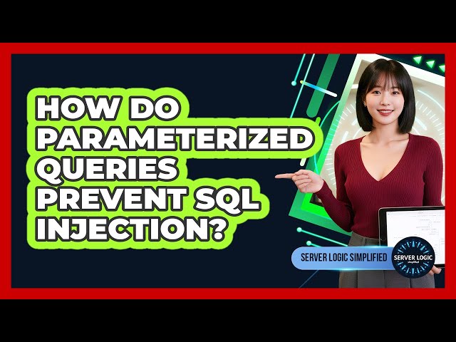 How Do Parameterized Queries Prevent SQL Injection?