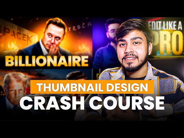 YouTube Thumbnail Design in Photoshop | High CTR Thumbnail