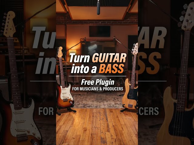 Wait… That’s a GUITAR?  | This FREE Plugin Turns GUITAR Into BASS
