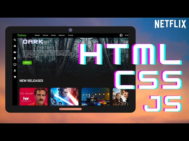 Create a Movie Website in 90 min. HTML & CSS & Javascript