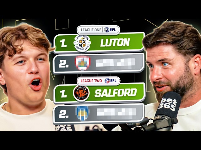 Our League One & League Two Predictions!