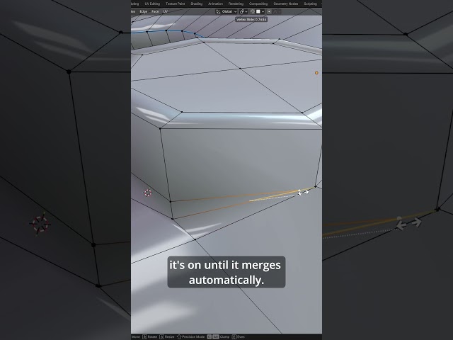 2 methods for cleaning up topology after applying a boolean #B3D #Blender #Blender3D