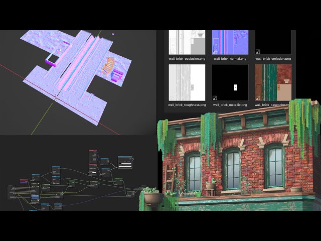 Game-Ready Material Authoring in Blender (Aether Extension Preview)