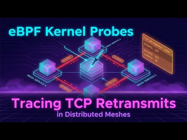 eBPF Kernel Probes: Tracing TCP Retransmits in Distributed Meshes