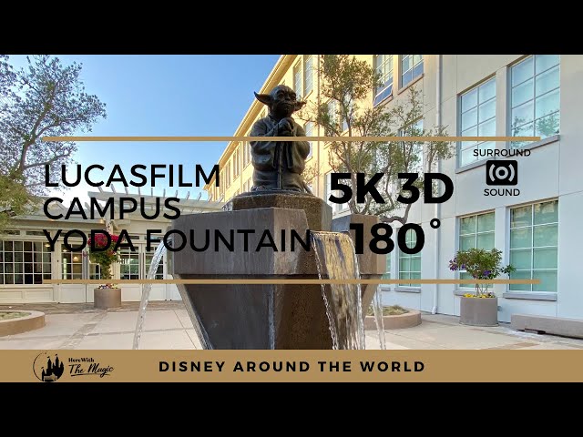 Yoda Fountain Respite (5K 3D 180°)