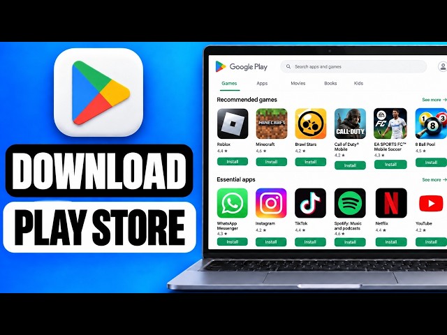 ✅ How to Install Google Play Store on PC and LAPTOP (2026) | Step-by-Step Guide