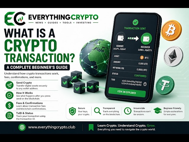 What Is a Crypto Transaction? Complete Beginner's Guide