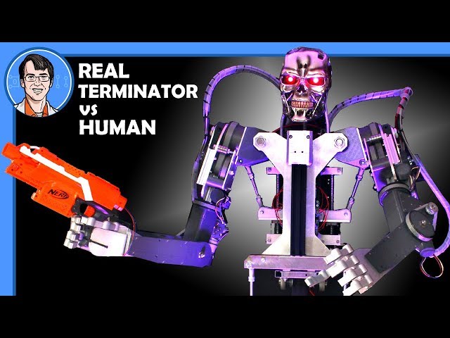 Terminator Nerf Blaster Challenge !!