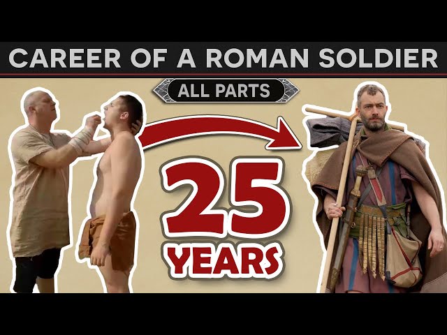 The Career of a Roman Soldier - Recruitment to Retirement (All Parts) DOCUMENTARY