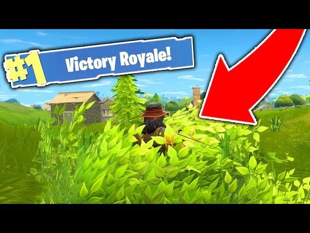 HOW TO USE THE NEW BUSH GHILLIE SUIT! (Fortnite)