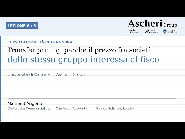 Transfer Pricing: Why Intercompany Pricing Interests Tax Authorities (6/8)