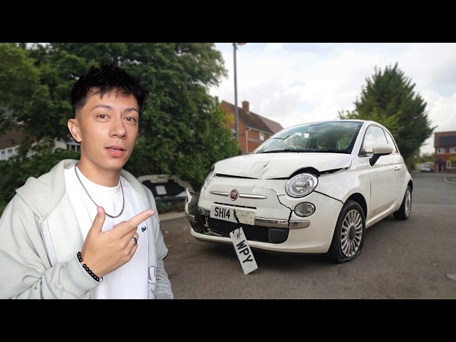 REBUILDING A WRECKED FIAT 500...