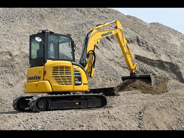 Komatsu PC55MR-5 Mini Excavator