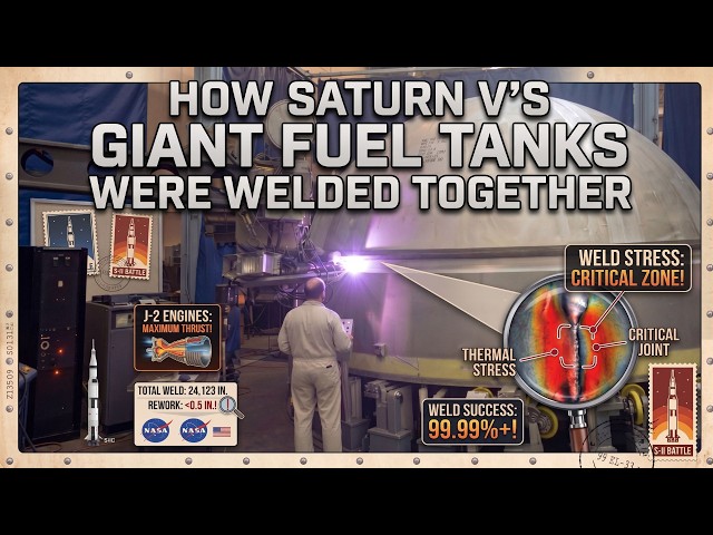 How Saturn V’s Giant Fuel Tanks Were Welded Together