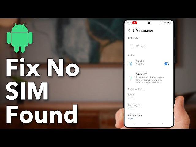 How To Fix No SIM Found, Invalid SIM, Or SIM Card Error On Android