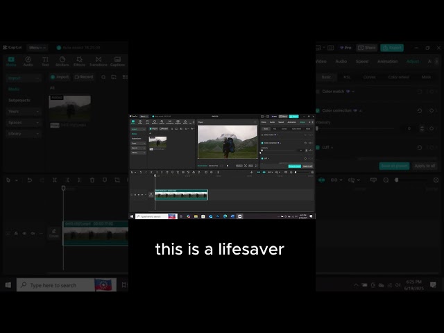 Easy Color Fix for Beginners Using CapCut!