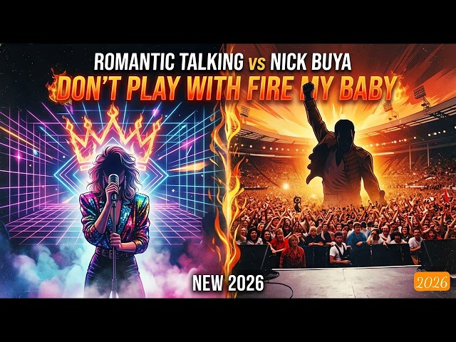 Romantic Talking vs Nick Buya - Don’t Play with Fire My Baby ( Freddie Mercury vs Мираж Style ) 2026