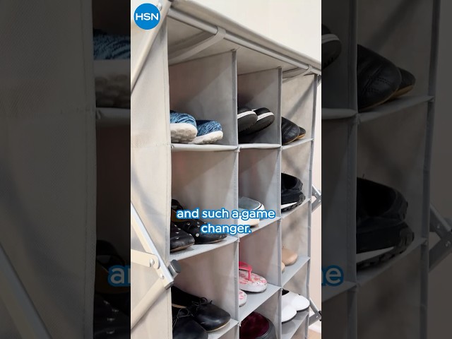 This Shoe Organizer is a Game Changer
