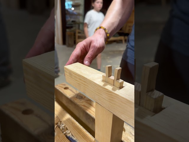 First days of the Traditional Joinery & Green Woodworking 2024 course