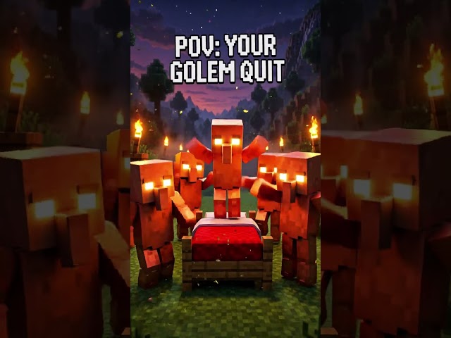 Copper Golem Does The Coffin Dance With My Items
