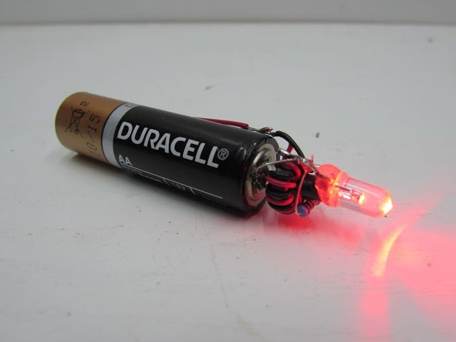 How to Make a Homemade Mini Flashlight