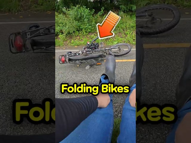 This Old Folding Bike Design Is Genuinely Dangerous 🤔