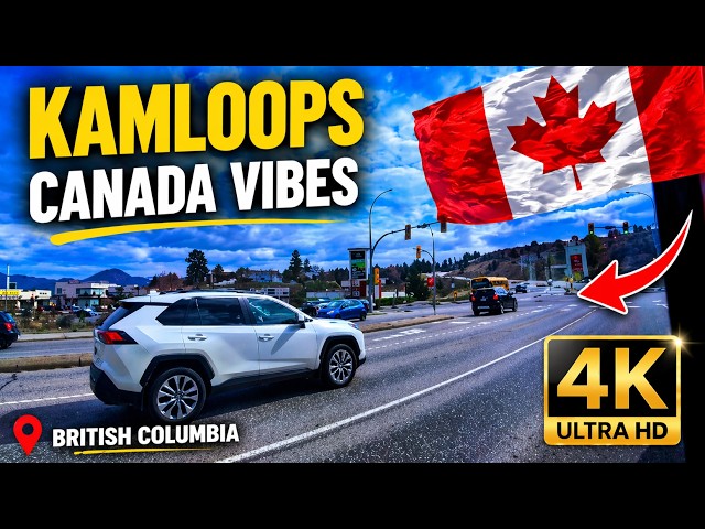 This is What Kamloops Looks Like 🇨🇦 (From the Bus) 😮
