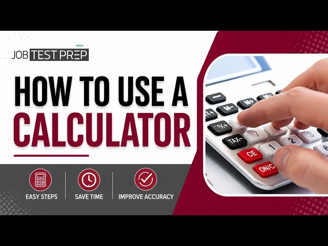 How to use a calculator in a Numerical Reasoning Test